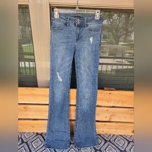 Bcbgeneration Mid Rise Bootcut Jeans Sz 1/25